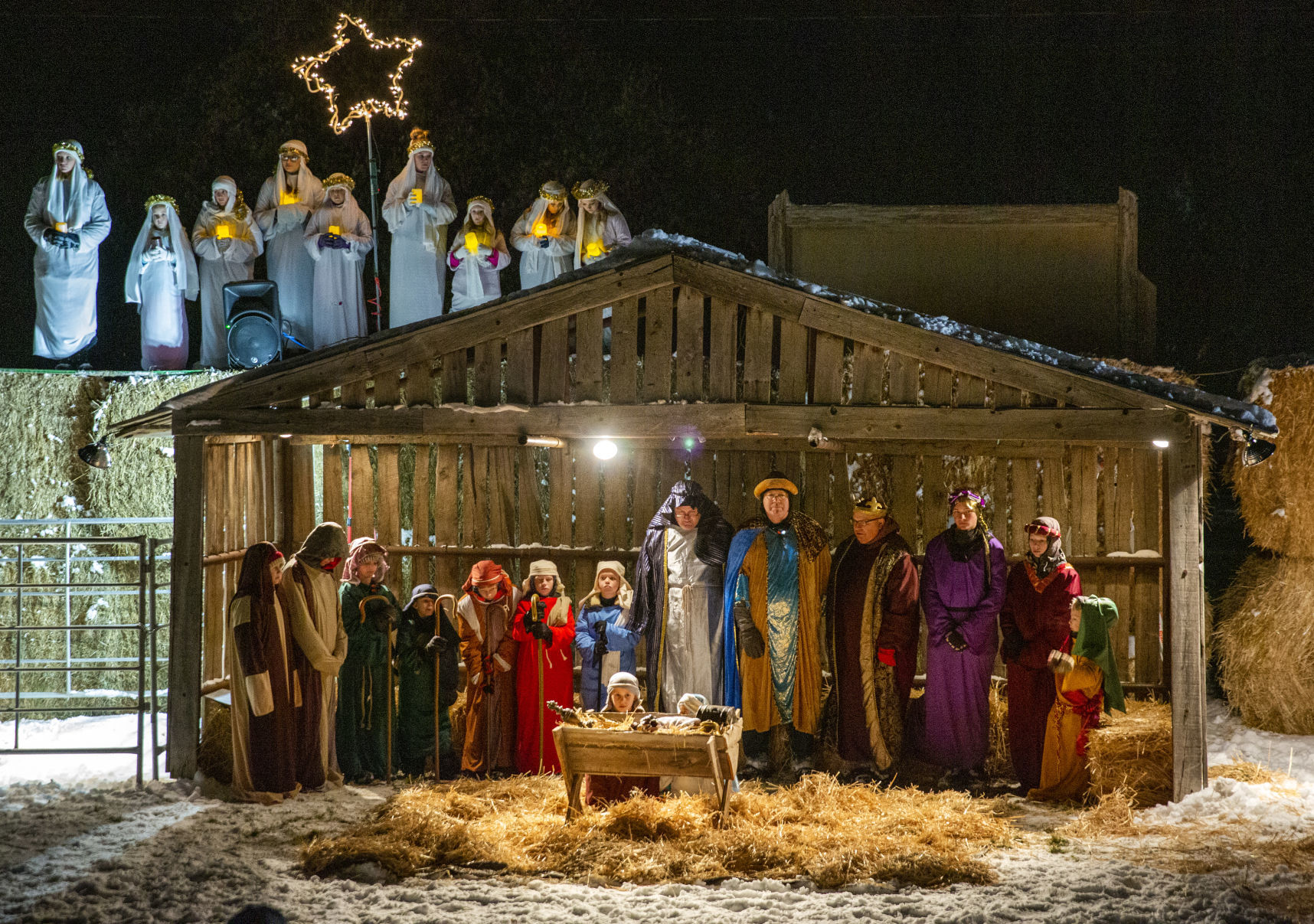 Albion live nativity